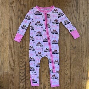 Posh peanut x Barbie Pink Convertible Print 3-6 months